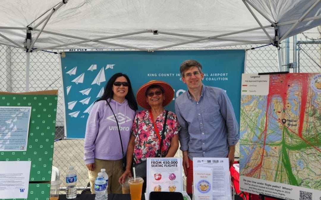 Eine Frage der Gerechtigkeit: Community Organizing für Gesundheit und Klimagerechtigkeit am King County International Airport